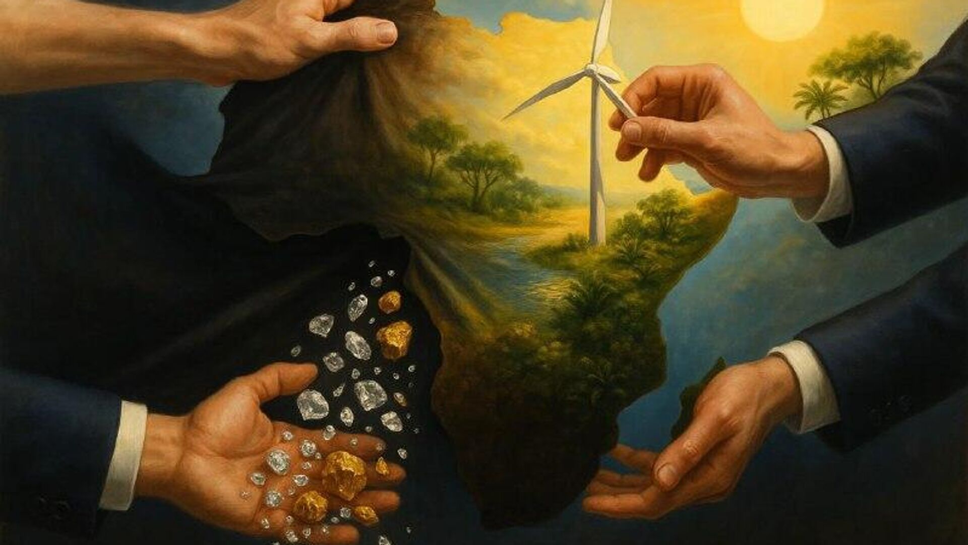 የአውሮፓ ሕብረት የታዳሽ ኃይል የተመረዘ እርዳታ አፍሪካን እየተቆጣጠራት ነው - ፓን አፍሪካኒስት የአውሮፓ ሕብረት የታዳሽ ኃይል የተመረዘ እርዳታ አፍሪካን እየተቆጣጠራት ነው - ፓን አፍሪካኒስት - Sputnik አፍሪካ, 1920, 26.11.2025