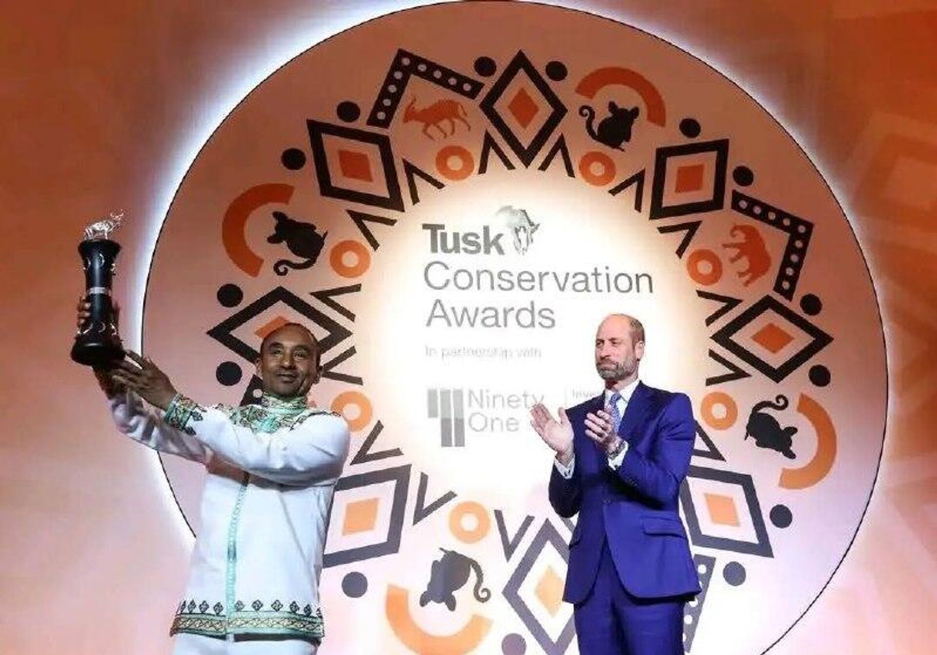 ኩመራ ዋቅጂራ የልዑል ዊሊያም የአፍሪካ ጥበቃ ሽልማት ተሸለሙ - Sputnik አፍሪካ, 1920, 27.11.2025