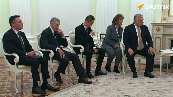 ፑቲን ኦርባንን በሞስኮ በማየታቸው ደስተኛ እንደሆኑ ተናገሩ - Sputnik አፍሪካ