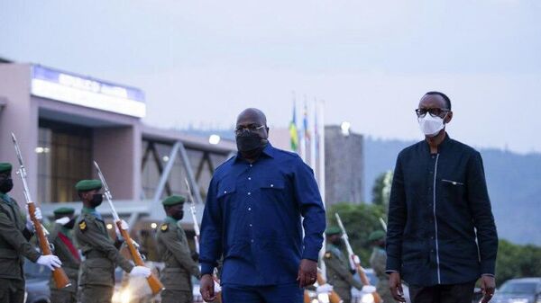 የኮንጎ ዴሞክራሲያዊ ሪፐብሊክ እና ሩዋንዳ መሪዎች በሚቀጥለው ሳምንት ትራምፕ ያሸማገሉትን የሰላም ስምምነት በዋሽንግተን ዲሲ እንደሚፈራረሙ ተገለጸ - Sputnik አፍሪካ