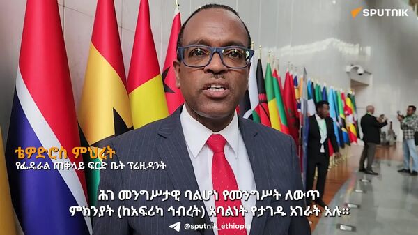 አፍሪካ ጥብቅ የሕገ-መንግሥት ትግበራ ባሕል ያስፈልጋታል - የፌደራል ጠቅላይ ፍርድ ቤት ፕሬዝዳንት - Sputnik አፍሪካ