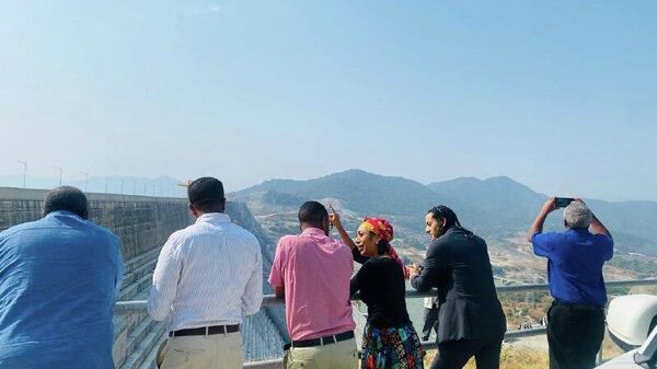 የፓናፍሪካኒዝም አቀንቃኝ የቀድሞ መሪዎች ልጆች የኢትዮጵያ ታላቁ የሕዳሴ ግድብን ጎበኙ - Sputnik አፍሪካ
