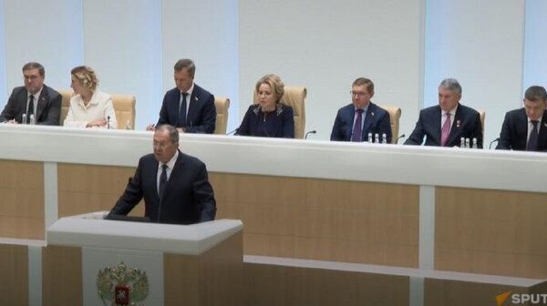 የአውሮፓ ኅብረት ሩሲያ ትሸነፋለች በሚለው ጭፍን ፖለቲካ አሁንም ቀጥሏል - ሰርጌ ላቭሮቭ - Sputnik አፍሪካ