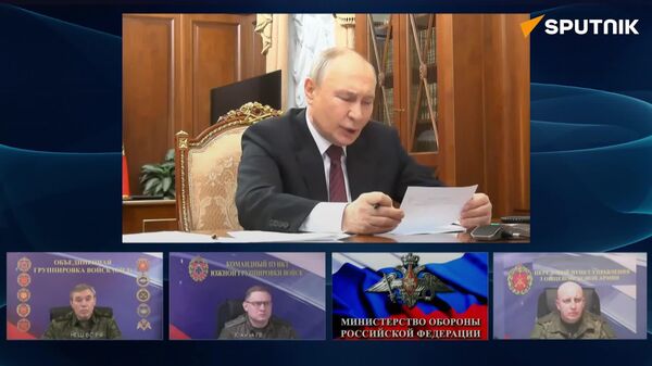 በድንበር ክልሎች የመከላከያ ቀጣና የመዘርጋት ሂደት በታቀደው መሠረት እየተካሄደ ነው -ፑቲን - Sputnik አፍሪካ