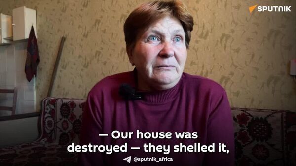 የዩክሬን የጦር ኃይሎች በፈፀሟቸው ተከታታይ ጥቃቶች ለአራት ቀናት ምድር ቤት ተጠልለው የነበሩ አስራ አንድ ሰዎች በሩሲያ ጦር ኃይሎች ነፃ ወጡ - Sputnik አፍሪካ