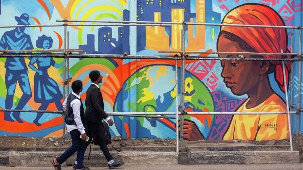 የናይጄሪያዋ ሌጎስ ከተማ በጎዳና የሥዕል ፌስቲቫል በደማቅ ቀለማት ተውባለች - Sputnik አፍሪካ