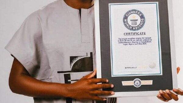 ምዕራብ አፍሪካውያን በ2025 ስድስት አዳዲስ የጊነስ ወርልድ ክብረ ወሰኖችን አስመዘገቡ - Sputnik አፍሪካ