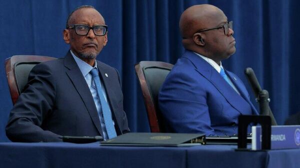 አሜሪካ በኮንጎ ዲሞክራቲክ ሪፐብሊክ የተከሰተውን ግጭት ተከትሎ የሰላም ስምምነትን ጥሳለች ስትል ሩዋንዳን ከሰሰች - የውጭ ጉዳይ ሚኒስትር - Sputnik አፍሪካ