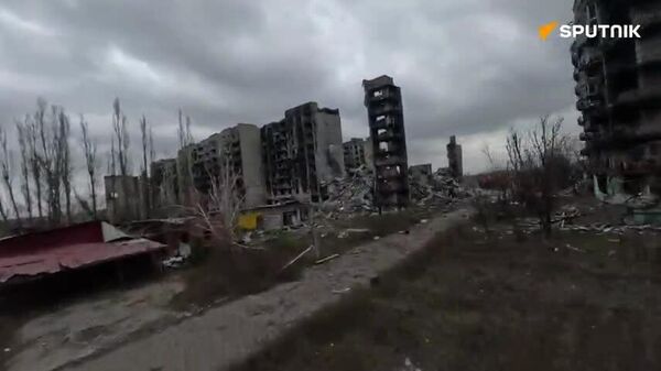 ክራስኖአርሜይስክ ነፃ ከወጣች በኋላ የከተማዋን አሁናዊ ገፅታ የሚያሳይ፣ የመጀመሪያው የአየር ላይ ምስል ተለቅቋል - Sputnik አፍሪካ