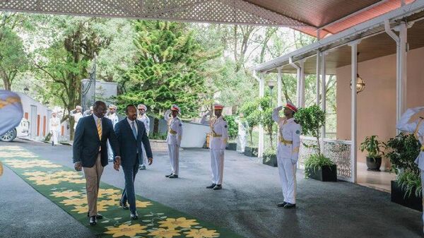 የኬንያ ፕሬዚዳንት ዊልያም ሩቶ ኢትዮጵያ ገቡ - Sputnik አፍሪካ