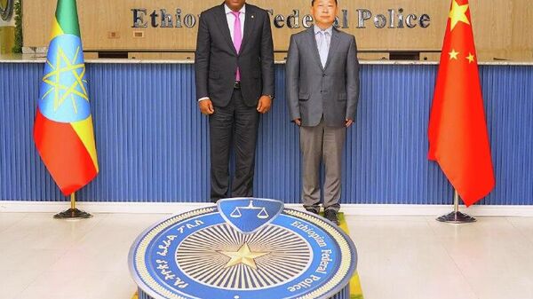 የኢትዮጵያ ፌደራል ፖሊስ ከቻይና የሕዝብ ደህንነት ሚኒስቴር ዘመናዊ ሞተር ሳይክሎችን በድጋፍ አገኘ - Sputnik አፍሪካ