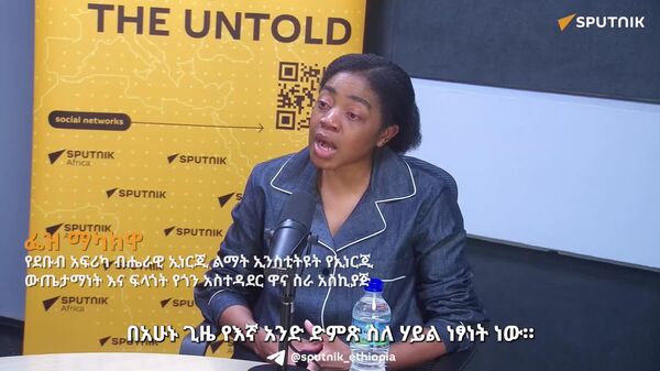 አፍሪካ በኃይል ማመንጨት የእሴት ሰንሰለት ተሳትፎዋን ማሳደግ አለባት - የደቡብ አፍሪካ ብሔራዊ ኢነርጂ ልማት ኢንስቲትዩት - Sputnik አፍሪካ