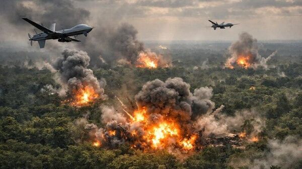 አሜሪካ በፈፀመችው የአየር ጥቃት ከአይኤስ* ጋር ግንኙነት ያላቸውን ካምፖች መምታቷን የናይጄሪያ መንግሥት አስታወቀ - Sputnik አፍሪካ