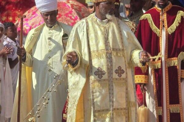በኢትዮጵያና ከኢትዮጵያ ውጭ በድምቀት የተከበረው የቅዱስ ገብርኤል ዓመታዊ የንግሥ በዓል* በፎቶ - Sputnik አፍሪካ