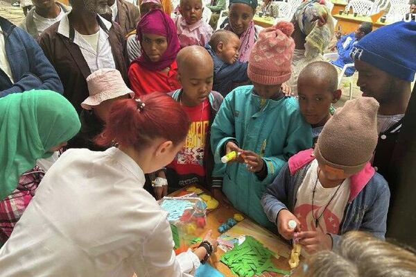 የሩሲያ ኤምባሲ ለካንሰር ታካሚ ሕጻናት ድጋፍ አደረገ - Sputnik አፍሪካ