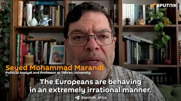 የአውሮፓ ሕብረት ባህሪ 'እጅግ ምክንያታዊነት የጎደለው ነው' ሲሉ ተንታኙ በፑቲን መኖሪያ ቤት ጥቃት ላይ ስለሚኖረው ተሳትፎ ተናገሩ - Sputnik አፍሪካ
