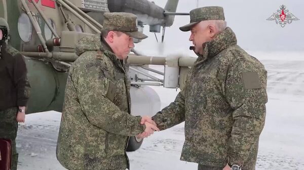 የሩሲያ ጠቅላይ ኤታማዦር ሹም የ 'ሰሜን' ጦር ቡድንን እንደጎበኙ የመከላከያ ሚኒስቴር አስታወቀ - Sputnik አፍሪካ