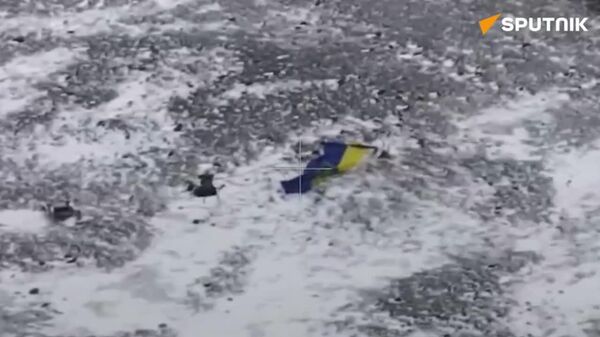 የዩክሬን ኃይሎች በሩሲያ ቁጥጥር ስር ባሉ ግዛቶች ድሮኖችን በመጠቀም ባንዲራዎችን ለማውለብለብ መሞከራቸው ተሠማ - Sputnik አፍሪካ