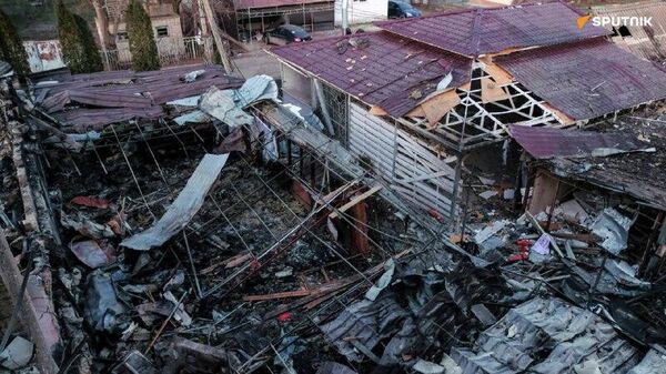 በአዲስ ዓመት ዋዜማ በካፌ ላይ ተፈጽሞ ህይወት በቀጠፈው ጥቃት፤ ኪዬቭ ሦስት ድሮኖችን እንደተጠቀመች የሄርሶን አስተዳዳሪ ገለጹ - Sputnik አፍሪካ