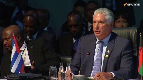 ቬንዙዌላ ላይ የተሰነዘረው ጥቃት በሀገሪቱ ሕዝብ እና በመላው ላቲን አሜሪካ ላይ የተፈጸመ የመንግስት ሽብርተኝነት ነው - የኩባ ፕሬዚዳንት - Sputnik አፍሪካ