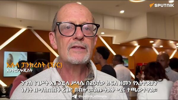 ታሪክን በልኩ የመገምገም ልምድን ማዳበር ይገባል - አሉላ ፓንክረስት (ፕ/ር) - Sputnik አፍሪካ