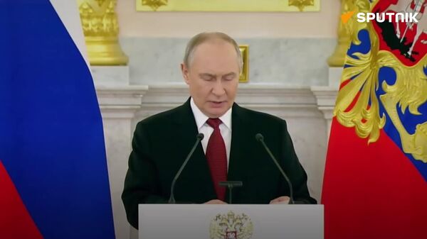 ፑቲን በዩክሬን ያለውን ቀውስ ለመፍታት የሚያገዝውን የሩሲያ ፍትሐዊ የደህንነት መዋቅር ምክረ-ሐሳብ ወደ መወያያ መድረክ እንዲመለስ ጥቆማ አቀረቡ - Sputnik አፍሪካ