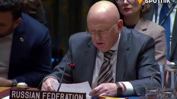 'ግልጽ ጠብ አጫሪነትን ተገቢ አድርጎ የማቅረብ ሌላ ሙከራ' - በተባበሩት መንግሥታት የሩሲያ ተወካይ፤ አሜሪካ ኢራን ላይ የቃጣችውን ስጋት በተመለከተ የተናገሩት - Sputnik አፍሪካ