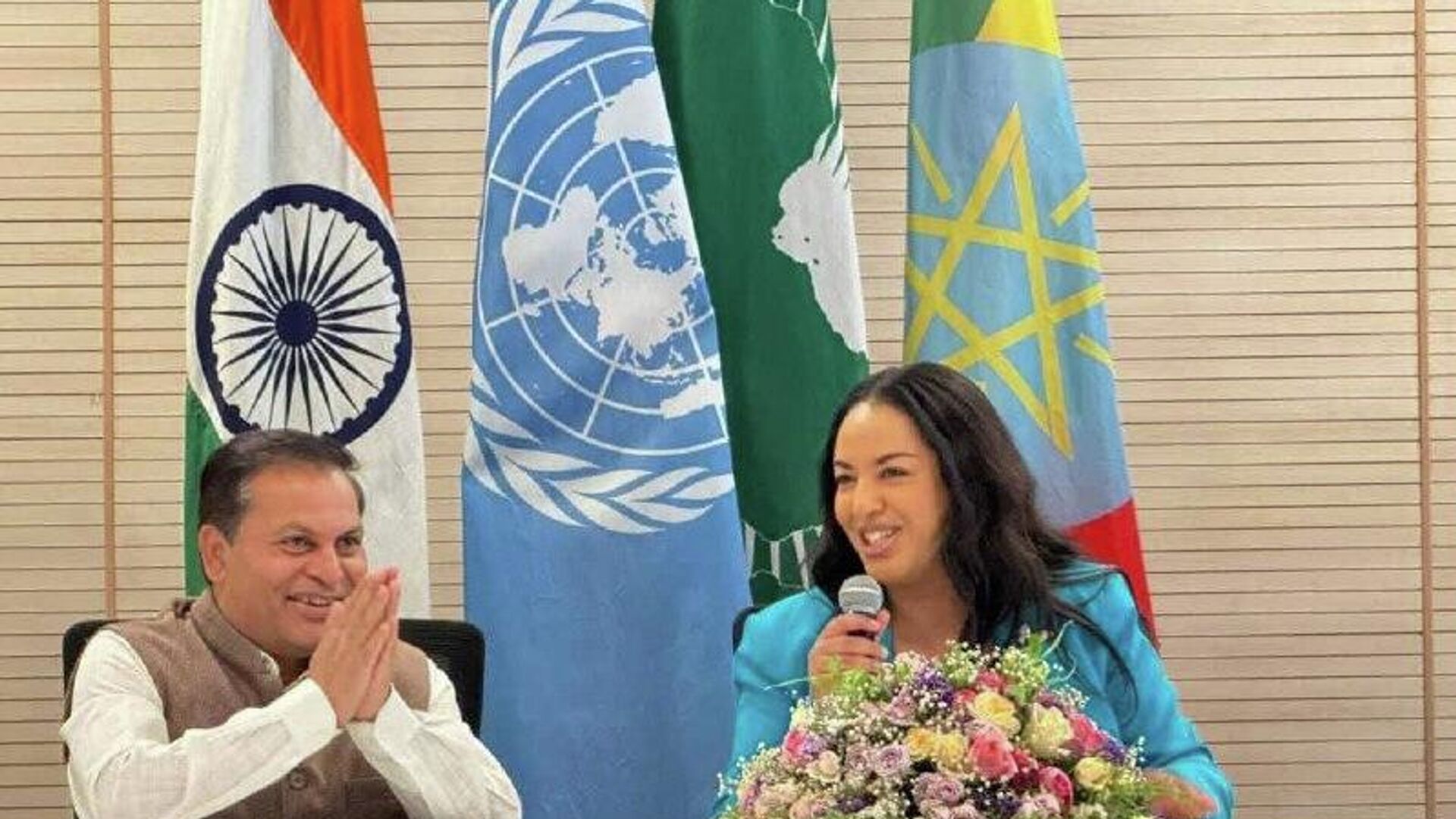 የሕንድ መንግሥት ለሴት ከፍተኛ አመራሮች የአጭር ጊዜ የሥልጠና ፕሮግራም አዘጋጀ የሕንድ መንግሥት ለሴት ከፍተኛ አመራሮች የአጭር ጊዜ የሥልጠና ፕሮግራም አዘጋጀ - Sputnik አፍሪካ, 1920, 17.01.2026