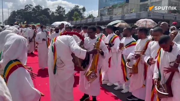 በከተራ በዓል ታቦታት ወደ ጥምቀተ ባሕሮች የሚያደርጉት ጉዞ - Sputnik አፍሪካ