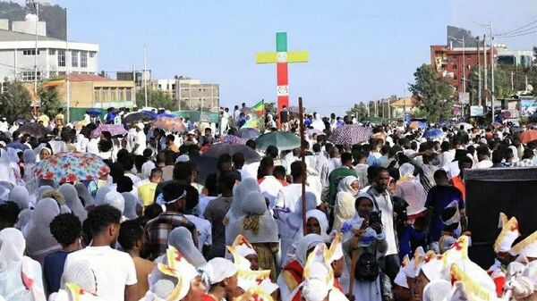 ትናንት በተካሄደው የከተራ በዓል - Sputnik አፍሪካ