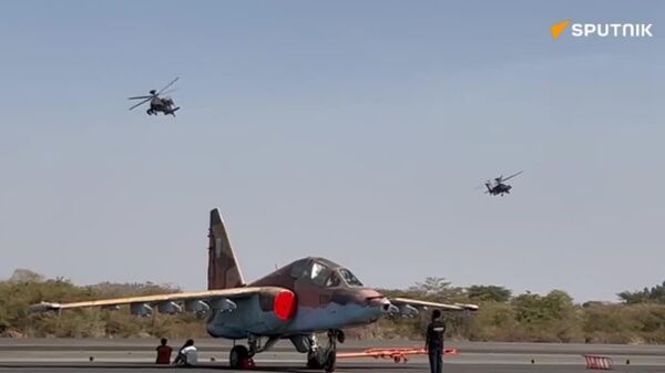 የ ጥቁር አንበሳ የአየር ላይ ትርዒት - Sputnik አፍሪካ