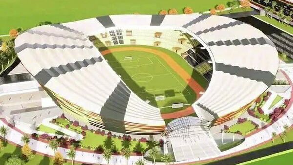 የወላይታ ሶዶ ዓለም አቀፍ ስታዲየም ግንባታ ማስጀመሪያ የመሠረት ድንጋይ ተቀመጠ - Sputnik አፍሪካ