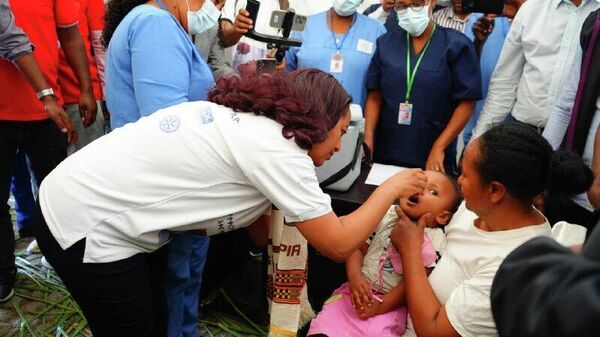 በሀገር አቀፍ የተቀናጀ የፖሊዮ ክትባት ዘመቻ ከ26 ሚሊዮን በላይ ሕፃናት መከተባቸው ተገለፀ - Sputnik አፍሪካ