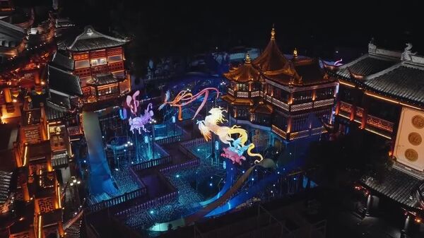 #viral |ሻንጋይ በአስደናቂው የቻይና አዲስ ዓመት የብርሃን ትዕይንት ደመቀች - Sputnik አፍሪካ