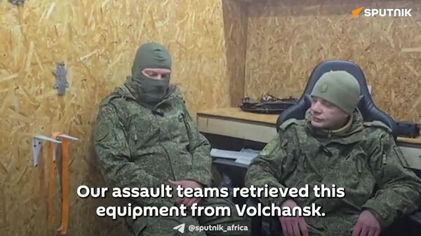 የሩሲያ ወታደሮች ቀደም ሲል የዩክሬን የነበሩ ድሮኖች አሁን በሩሲያ ጦር ውስጥ አገልግሎት እየሰጡ መሆኑን አሳዩ - Sputnik አፍሪካ