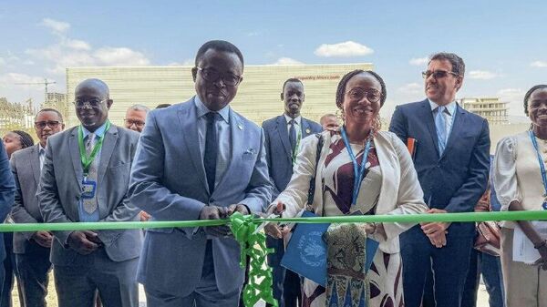የአፍሪካ በሽታ መቆጣጠሪያና መከላከያ ማዕከል የመጀመሪያውን የህክምና አቅርቦት ማከማቻ መጋዘን በአዲስ አበባ አስመረቀ - Sputnik አፍሪካ
