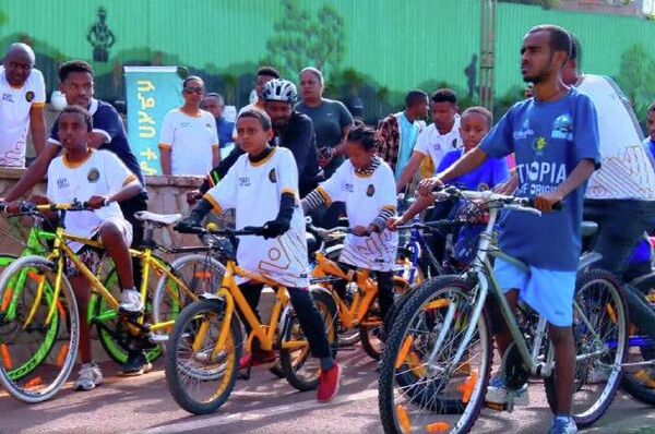 ዛሬ በአዲስ አበባ አራዳ ፓርክ የተካሄደው የብስክሌት በአዲስ ፌስቲቫል - Sputnik አፍሪካ