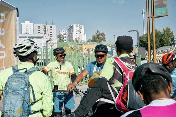 ዛሬ በአዲስ አበባ አራዳ ፓርክ የተካሄደው የብስክሌት በአዲስ ፌስቲቫል - Sputnik አፍሪካ