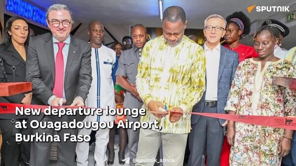 ዋጋዱጉ አየር ማረፊያ አዲስ የመሳፈሪያ ላውንጅ አስመረቀ - Sputnik አፍሪካ