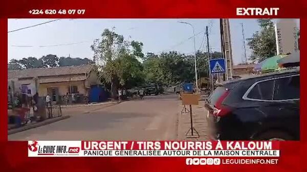 በጊኒ ዋና ከተማ ከሚገኝ ዋና እስር ቤት አቅራቢያ የተኩስ ድምፅ ተሰማ - Sputnik አፍሪካ