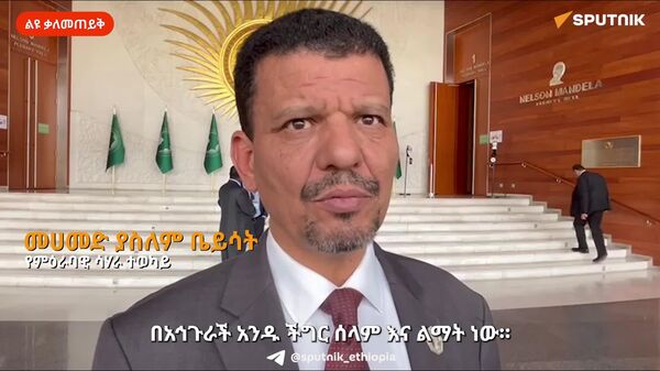 ለአፍሪካ የሰላም እና ልማት ችግር ዋነኛው መንስኤ የውጭ ጣልቃ ገብነት ነው - የምዕራባዊ ሰሃራ* ተወካይ - Sputnik አፍሪካ