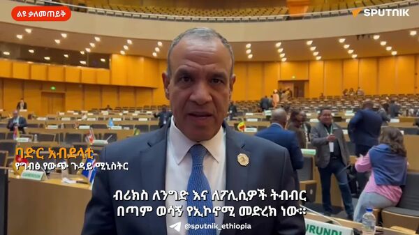 ብሪክስ በጣም ወሳኝ የኢኮኖሚ መድረክ ነው - የግብፅ የውጭ ጉዳይ ሚኒስትር - Sputnik አፍሪካ