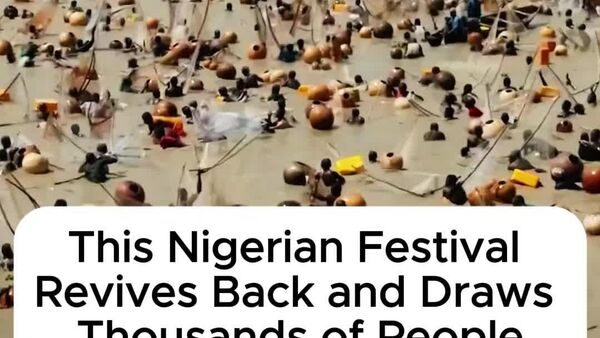 #viral | የናይጄሪያው አርጉንጉ የዓሳ ማጥመድ ፌስቲቫል ከዓመታት መቋረጥ በኋላ በድል ተመለሰ - Sputnik አፍሪካ
