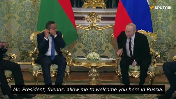 ማዳጋስካር በአፍሪካ ወሳኝ ከሆኑ የሩሲያ አጋሮች አንዷ ናት - ፑቲን - Sputnik አፍሪካ