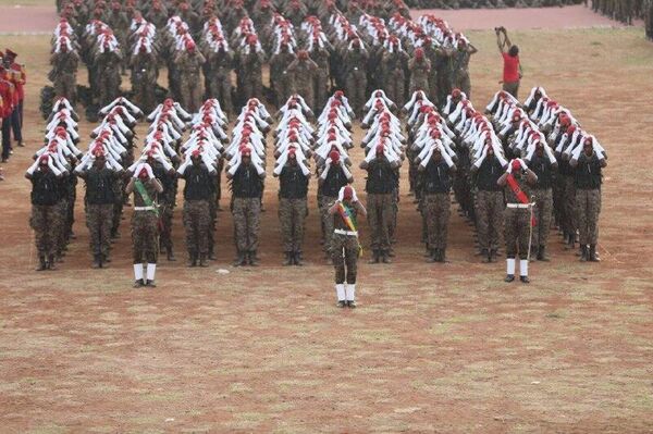 የልዩ ዘመቻዎች ዕዝ 65ኛ ዓመት በዓል – የ44ኛ ዙር ንጋት ኮርስ የኮማንዶ ሠልጣኞች ተመረቁ የልዩ ዘመቻዎች ዕዝ 65ኛ ዓመት በዓል – የ44ኛ ዙር ንጋት ኮርስ የኮማንዶ ሠልጣኞች ተመረቁ - Sputnik አፍሪካ