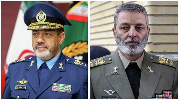 ኢራን የመከላከያ ሚኒስትሯ አዚዝ ናሲርዛዴህ እና የጦር ኃይሎች ጠቅላይ ኤታማዦር ሹም አብዱልራሂም ሙሳቪ መሞታቸውን አረጋግጣለች ሲል የኢራን ብሔራዊ የዜና ወኪል ዘገበ - Sputnik አፍሪካ