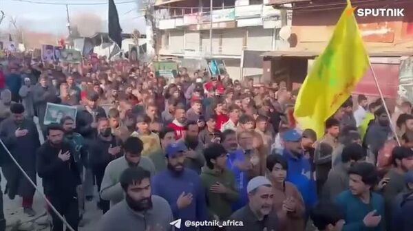 የአያቶላህ ካሜኒ ሞትን ተከትሎ በጃሙ እና ካሽሚር ከፍተኛ ተቃውሞ ተቀሰቀሰ - Sputnik አፍሪካ