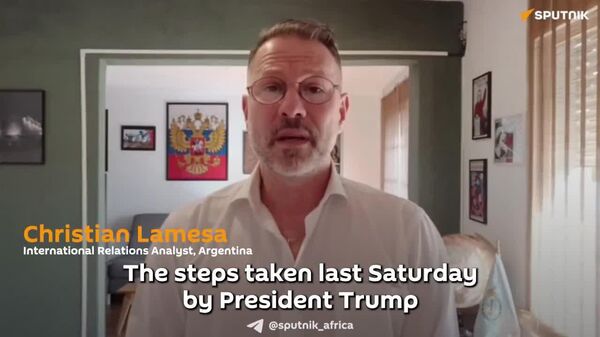 አሜሪካ ከኢራን ጋር የነበረውን ድርድር ከድታለች - አርጄንቲናዊ ተንታኝ - Sputnik አፍሪካ