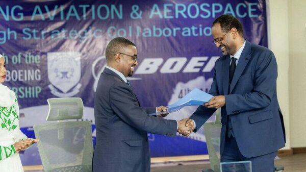 ጅማ ዩኒቨርሲቲ እና ቦይንግ ጅማን የአፍሪካ የኤሮስፔስ ትምህርት የልህቀት ማዕከል ለማድረግ የሚያስችል አጋርነት መሠረቱ - Sputnik አፍሪካ