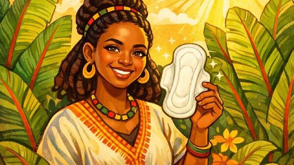 በኢትዮጵያ ከእንሰት ቃጫ የተሠራ የሴቶች ንፅህና መጠበቂያ ለገበያ ቀረበ - Sputnik አፍሪካ